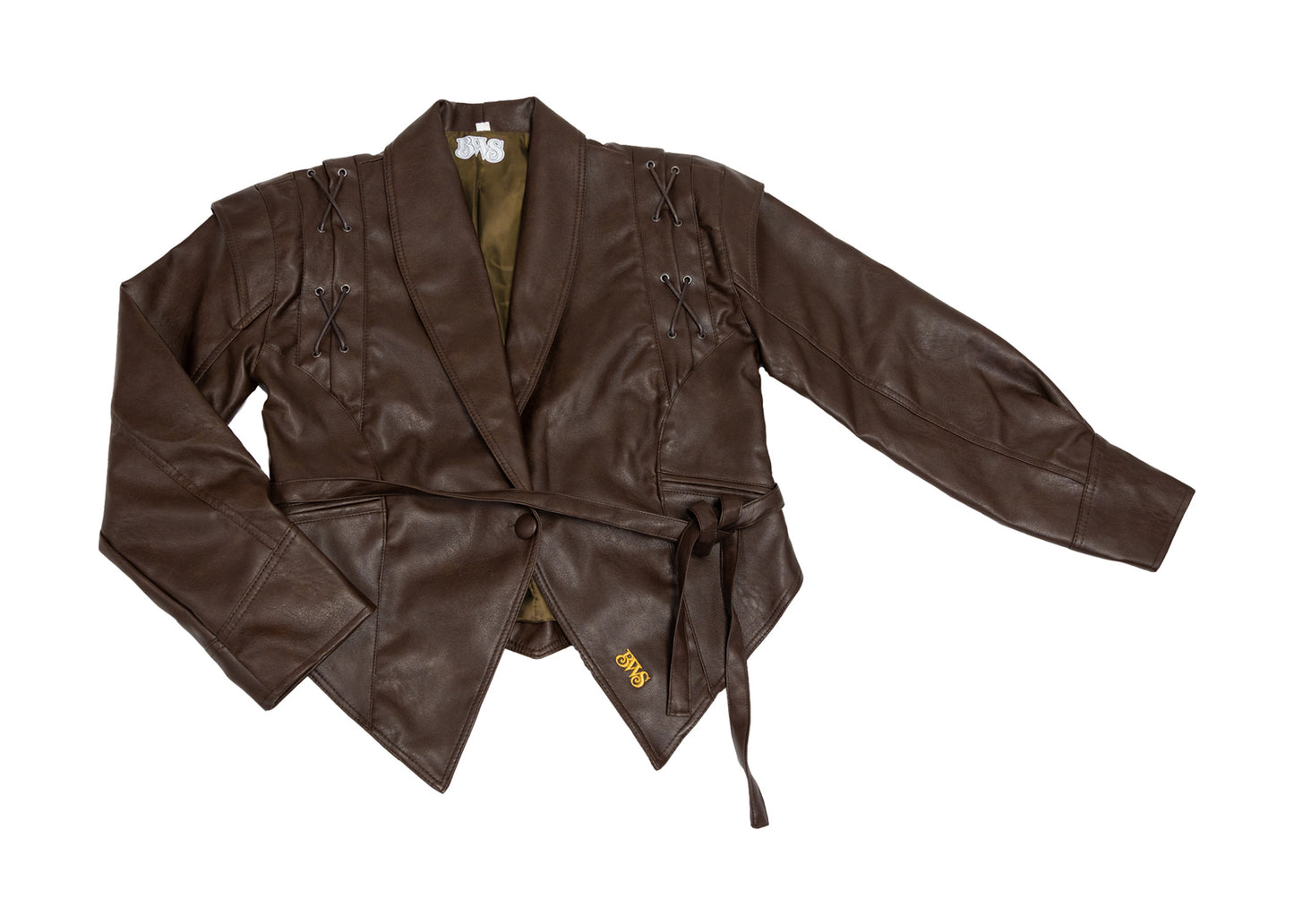 BWS Women’s Lace-Up Wrap Jacket