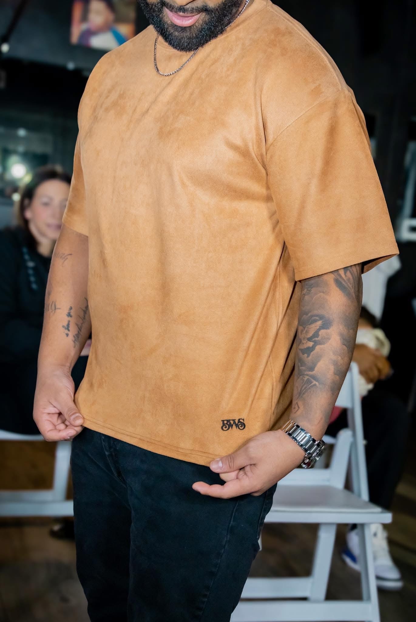 BWS Caramel Suede Tee